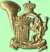 Insigne de bret 2me Chasseurs  Pied modle 1951