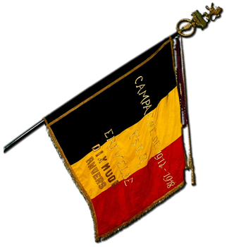 Drapeau du 2 Rgiment de Chasseurs  Pied
