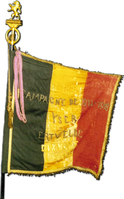 Premier Drapeau du 2 Chasseurs  Pied